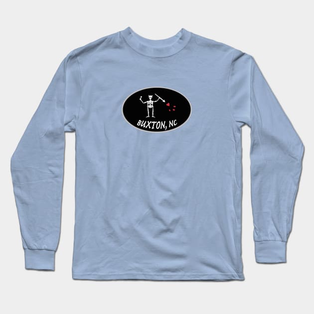 BUXTON NC BLACKBEARD Long Sleeve T-Shirt by Trent Tides